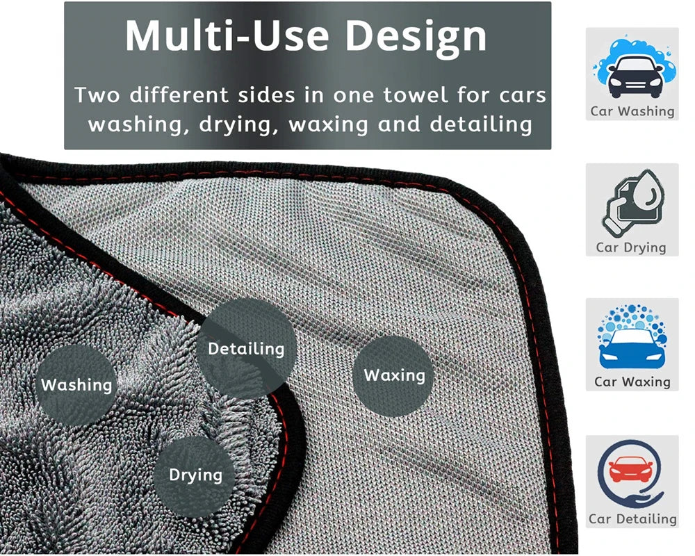 The HydroGuard: Twisted Loop Microfiber Drying Towel