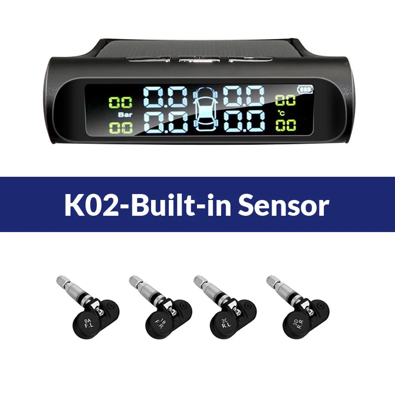 DriverDock Guardian: Solar Tire Safety Monitor (TPMS)