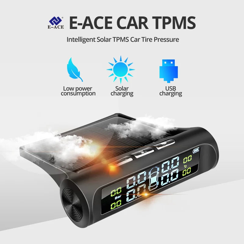 DriverDock Guardian: Solar Tire Safety Monitor (TPMS)