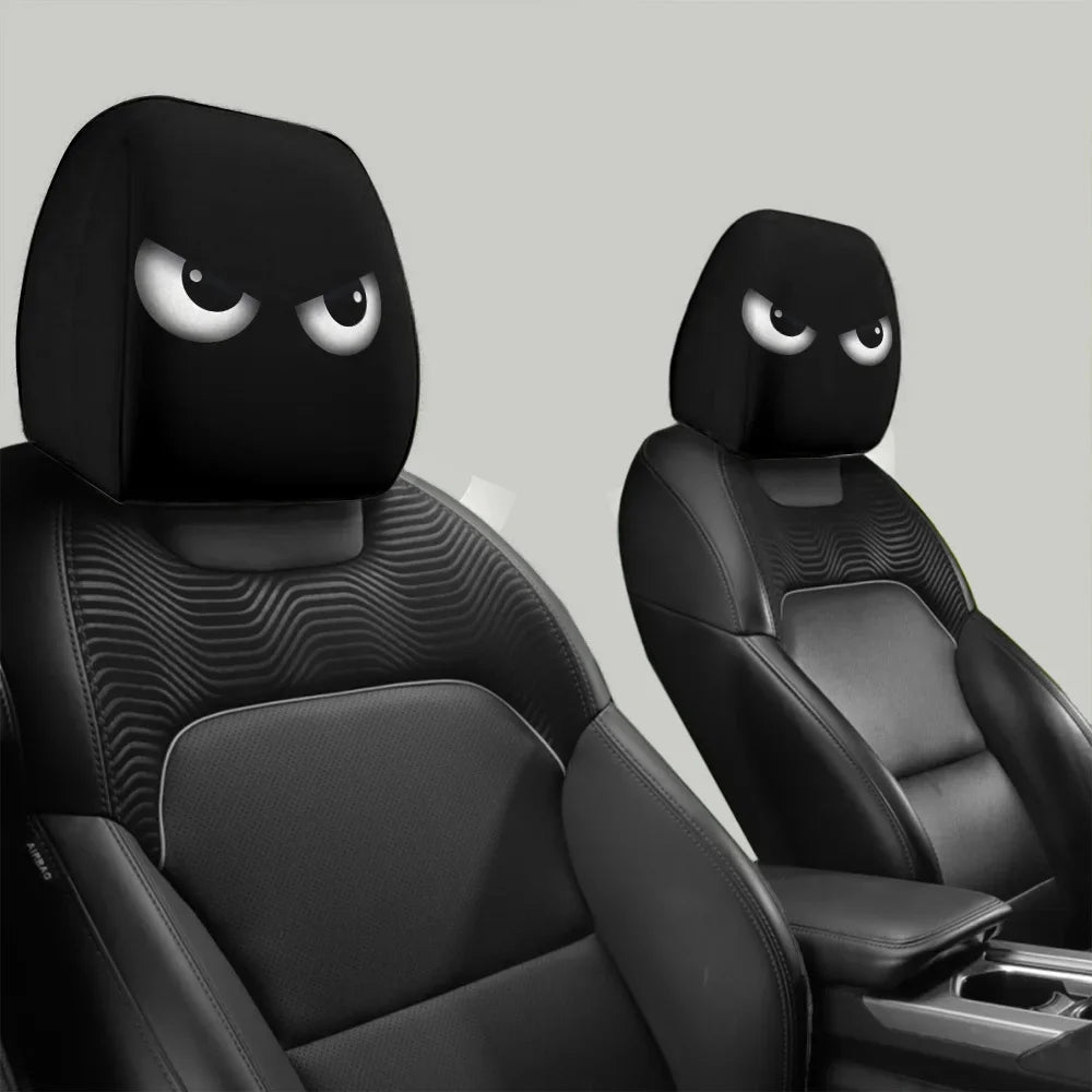 The Backseat Drivers: "Spooky Eyes" Headrest Covers