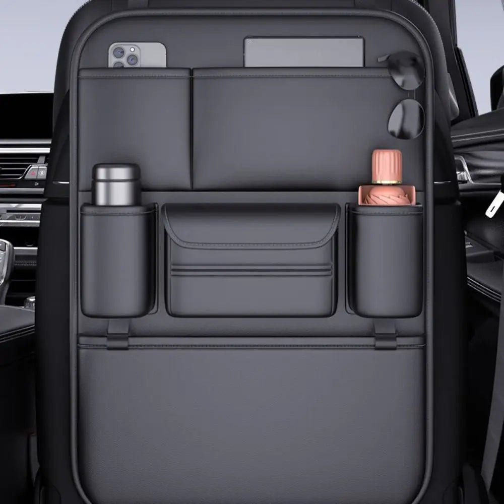 The Cargo Bay: Premium Leather Seat Storage