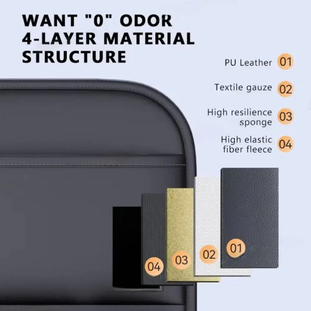 The Cargo Bay: Premium Leather Seat Storage
