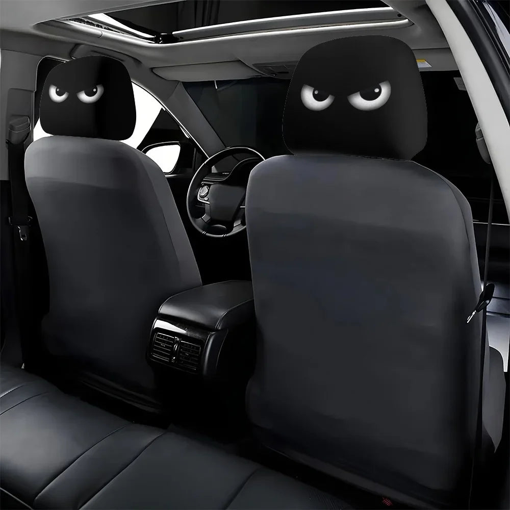 The Backseat Drivers: "Spooky Eyes" Headrest Covers