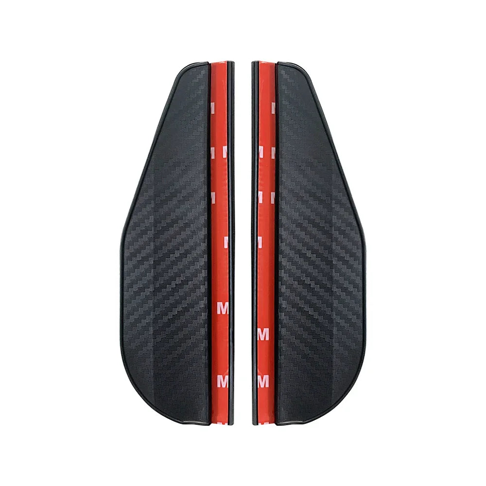 The AeroGuard: Carbon Fiber Mirror Rain Deflector