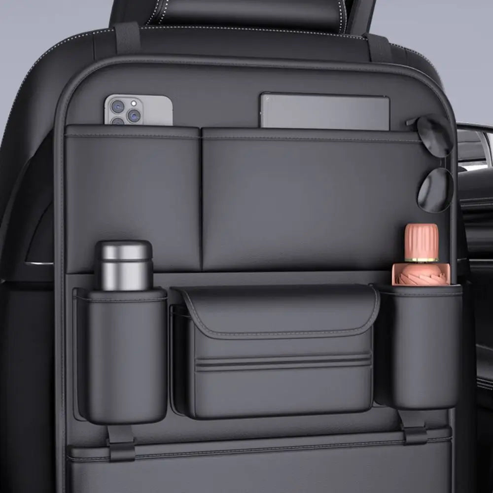 The Cargo Bay: Premium Leather Seat Storage