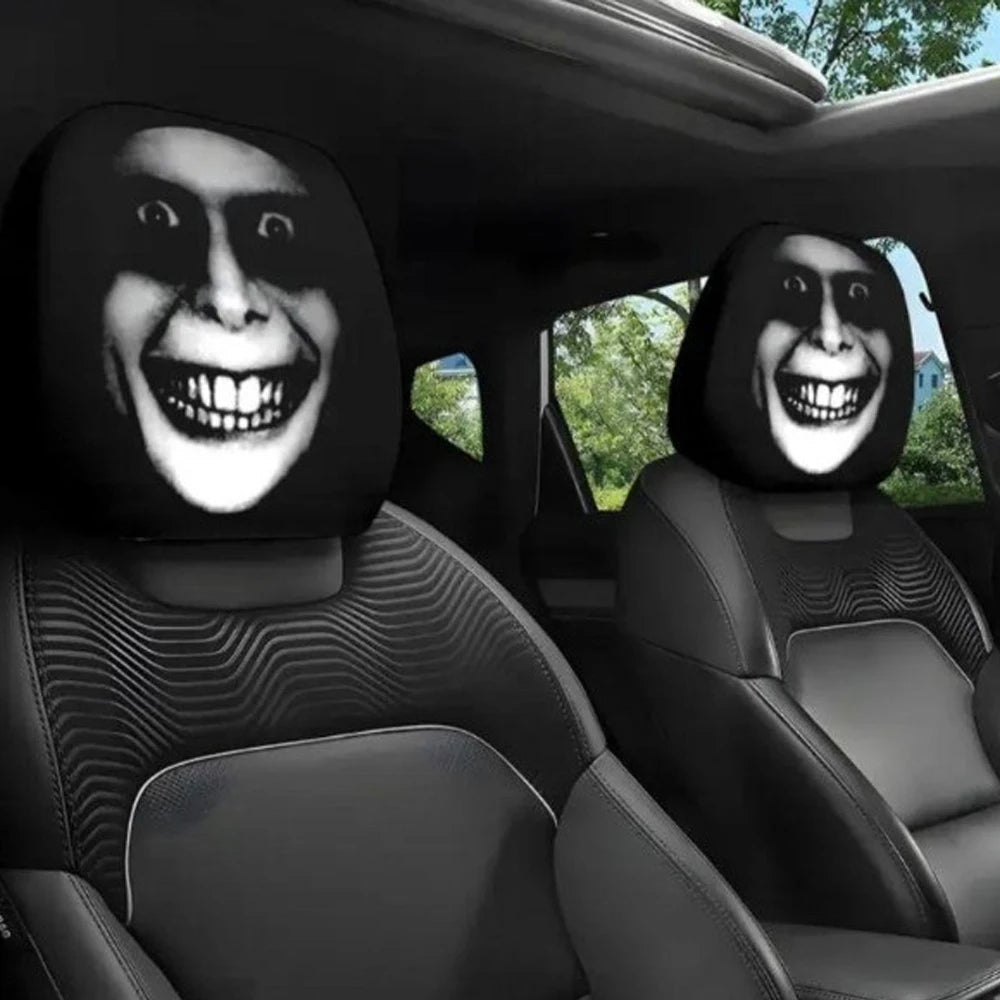 The Backseat Drivers: "Spooky Eyes" Headrest Covers
