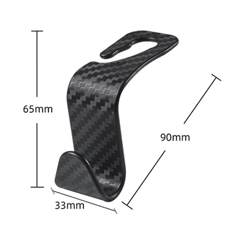 The StealthHook: Carbon Fiber Seat Hangers (4-Pack)