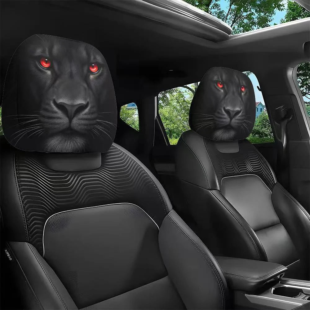 The Backseat Drivers: "Spooky Eyes" Headrest Covers