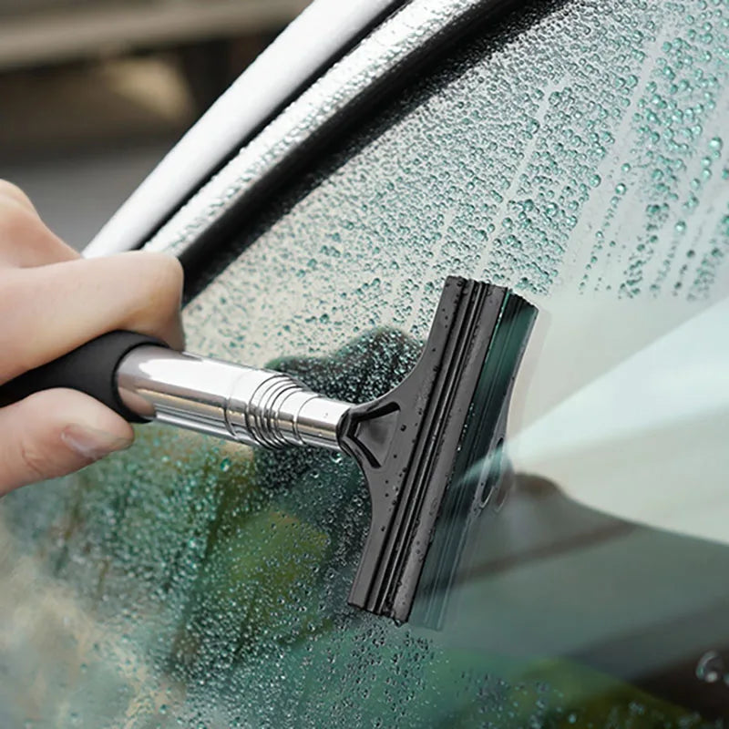 The RainReach: Telescopic Mirror Squeegee