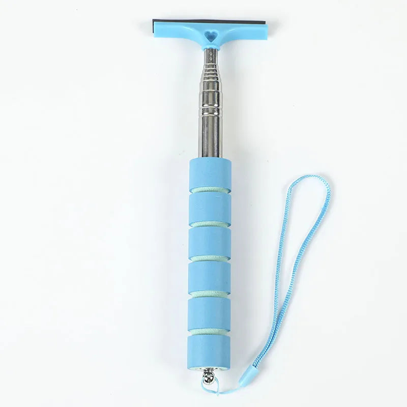 The RainReach: Telescopic Mirror Squeegee