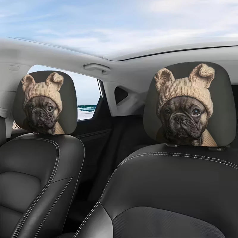 The Backseat Drivers: "Spooky Eyes" Headrest Covers