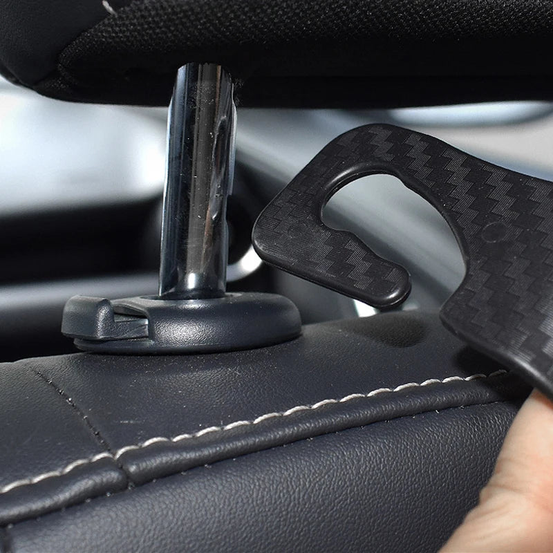 The StealthHook: Carbon Fiber Seat Hangers (4-Pack)