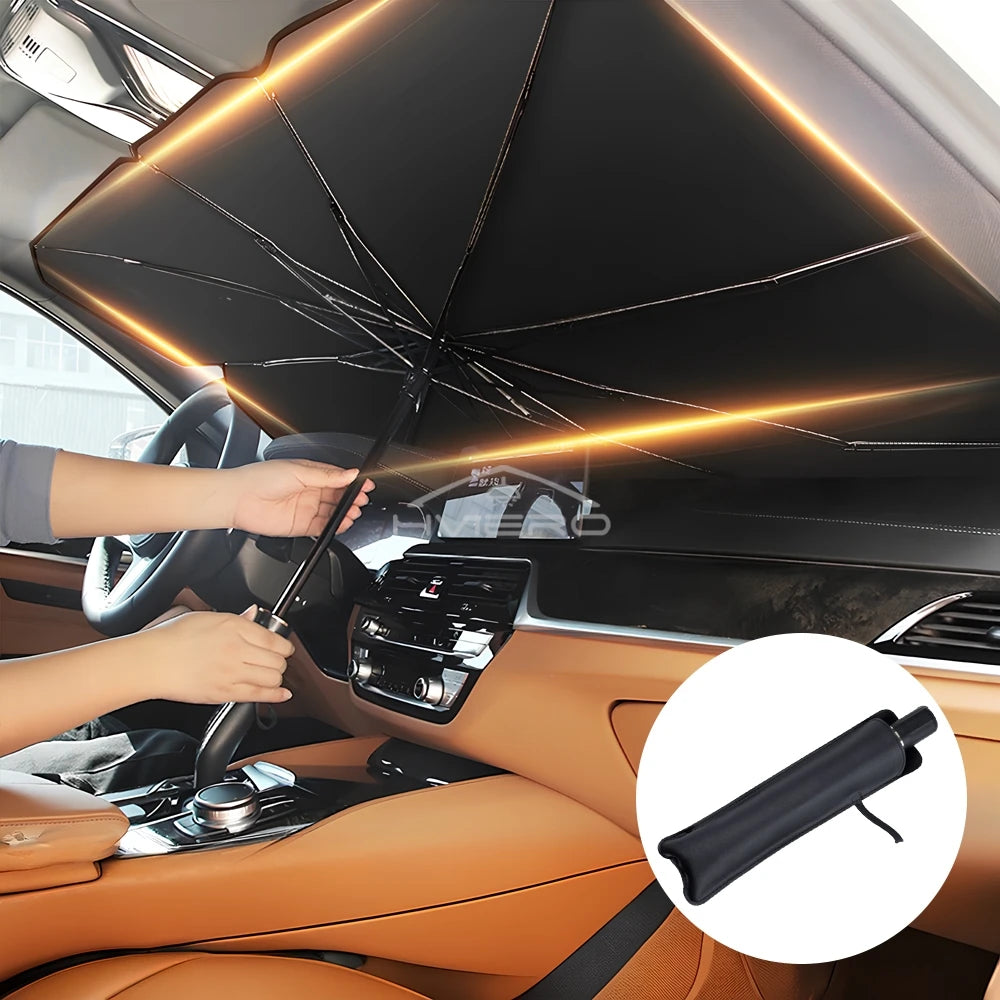 The SolarShield: Rapid-Deploy Windshield Umbrella