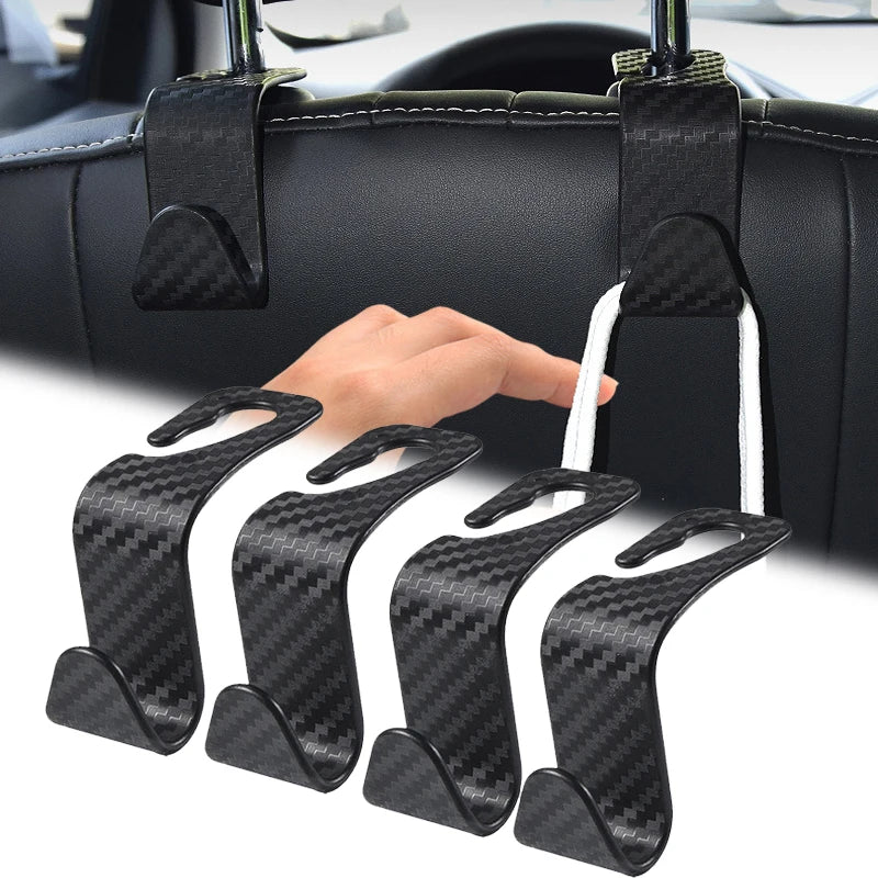 The StealthHook: Carbon Fiber Seat Hangers (4-Pack)