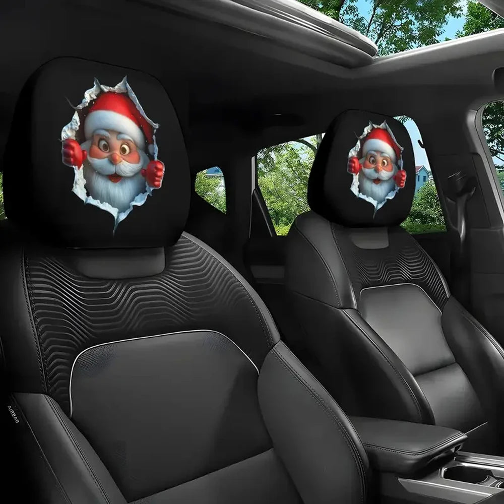 The Backseat Drivers: "Spooky Eyes" Headrest Covers