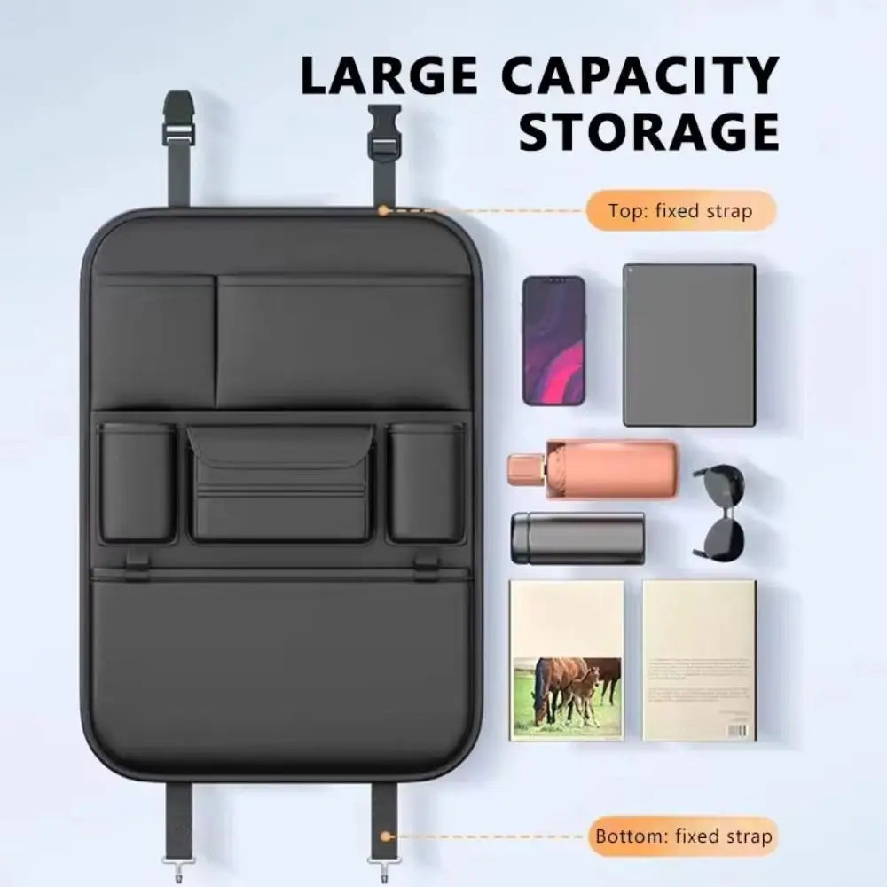 The Cargo Bay: Premium Leather Seat Storage